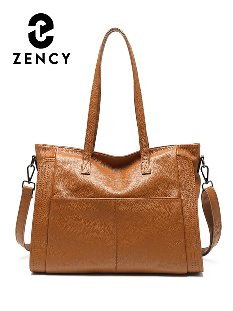 Zency Genuine Leather For Women Winter Large Capacity Shoulder Bag Female Commuter Crossbody Laptop Tote Handbag Retro Vintage
Zency Genuine Leather For Women Winter Large Capacity Shoulder Bag Female Commuter Crossbody Laptop Tote Handbag Retro Vintage