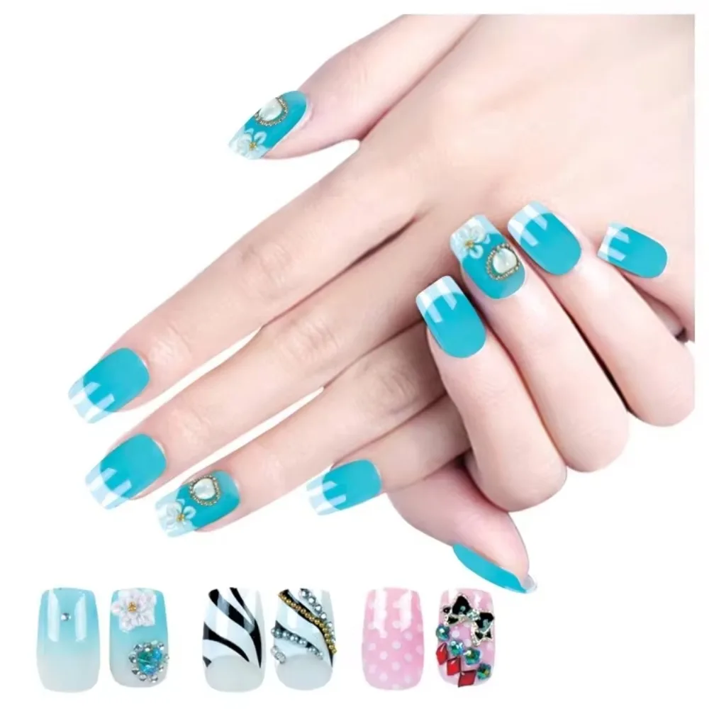 NEW Style 3D Artificial Fake Nails 24pcs ABS Pre-Designed Colorful Pearl Gradient Press-On Tips for Women Finger Use
NEW Style 3D Artificial Fake Nails 24pcs ABS Pre-Designed Colorful Pearl Gradient Press-On Tips for Women Finger Use