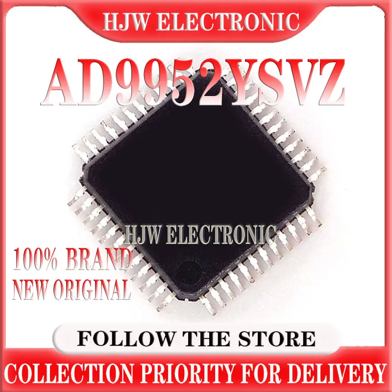 1 шт. ~ 10 шт./лот AD9952YSVZ QFP-48 9952YSVZ QFP48 цифро-аналоговый преобразователь DAC интегральная схема новый оригинальный телефон
1 шт. ~ 10 шт./лот AD9952YSVZ QFP-48 9952YSVZ QFP48 цифро-аналоговый преобразователь DAC интегральная схема новый оригинальный телефон