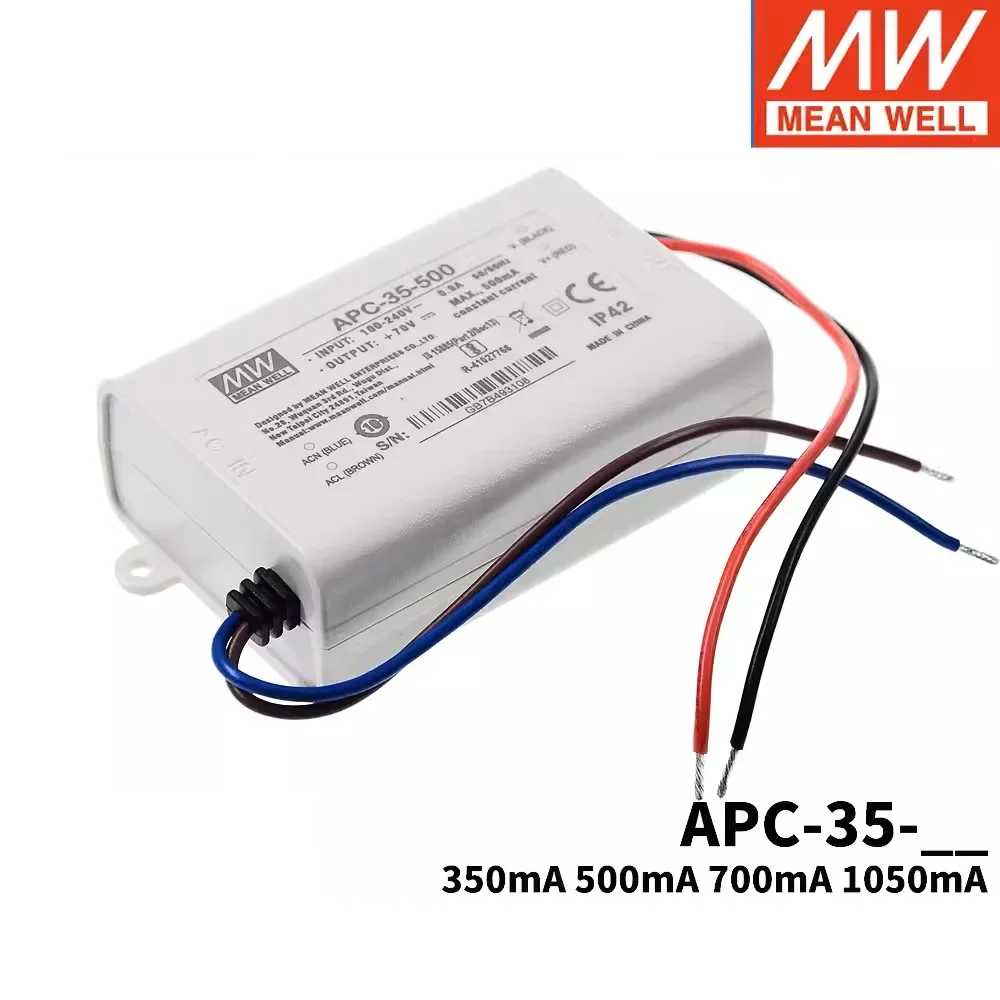 MEAN WELL APC-35 Series 35 Вт Источник питания постоянного тока с выходом Светодиодный драйвер APC-35-350 APC-35-500 APC-35-700 APC-35-1050
MEAN WELL APC-35 Series 35 Вт Источник питания постоянного тока с выходом Светодиодный драйвер APC-35-350 APC-35-500 APC-35-700 APC-35-1050