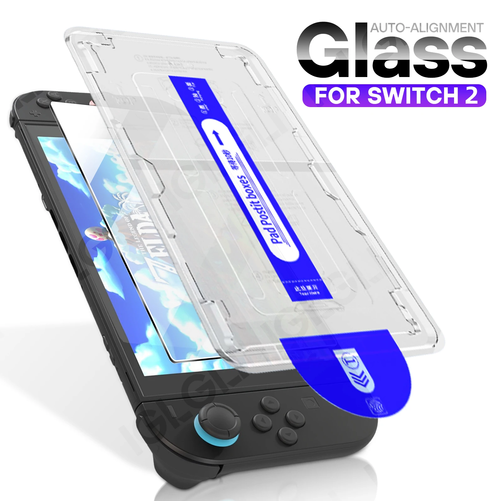 Easy Install Screen Protector for Nintendo Switch 2 HD Clear Tempered Glass for Switch2 Bubble-Free Installation Accessories
Easy Install Screen Protector for Nintendo Switch 2 HD Clear Tempered Glass for Switch2 Bubble-Free Installation Accessories