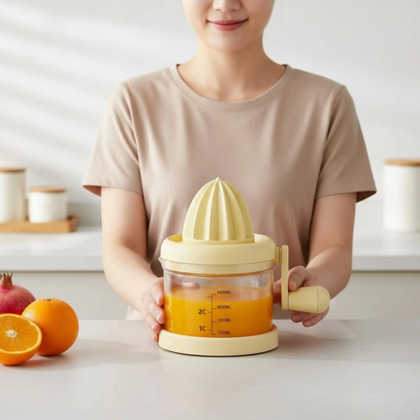 Hand Press Fruit Juicer Easy to Clean Manual Hand Crank Juicer Manual Beverage Extractor Effort-Saving Design Kitchen Gadget
Hand Press Fruit Juicer Easy to Clean Manual Hand Crank Juicer Manual Beverage Extractor Effort-Saving Design Kitchen Gadget