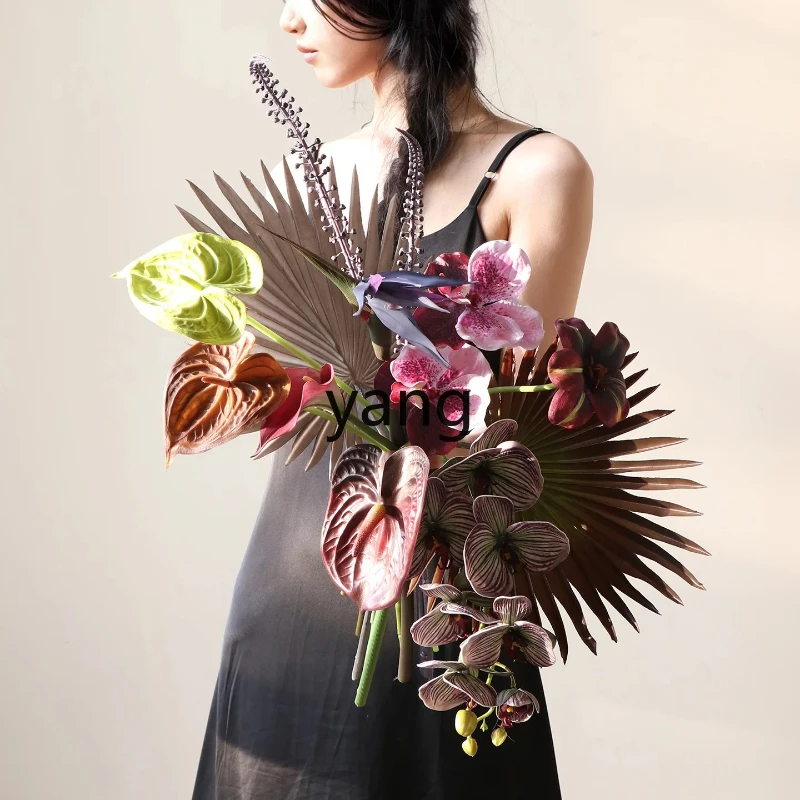 LTT medieval Phalaenopsis floral simulation flower advanced sense photo props
LTT medieval Phalaenopsis floral simulation flower advanced sense photo props
