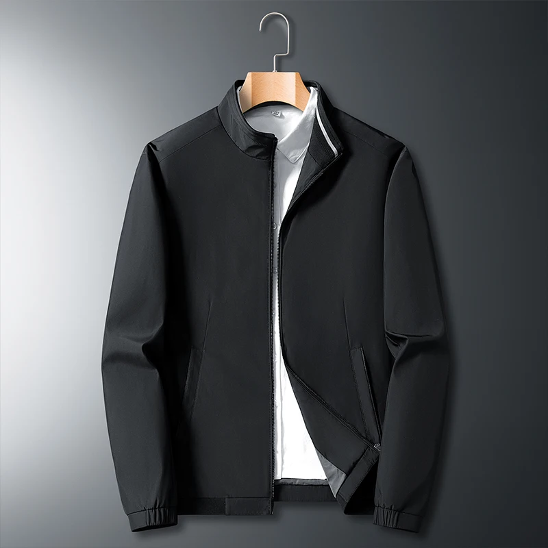 Men Spring Autumn Casual Jacket Coat Business Middle-aged and Elderly British Style Casual Slimming Wedding Work Mens Jacket
Men Spring Autumn Casual Jacket Coat Business Middle-aged and Elderly British Style Casual Slimming Wedding Work Mens Jacket