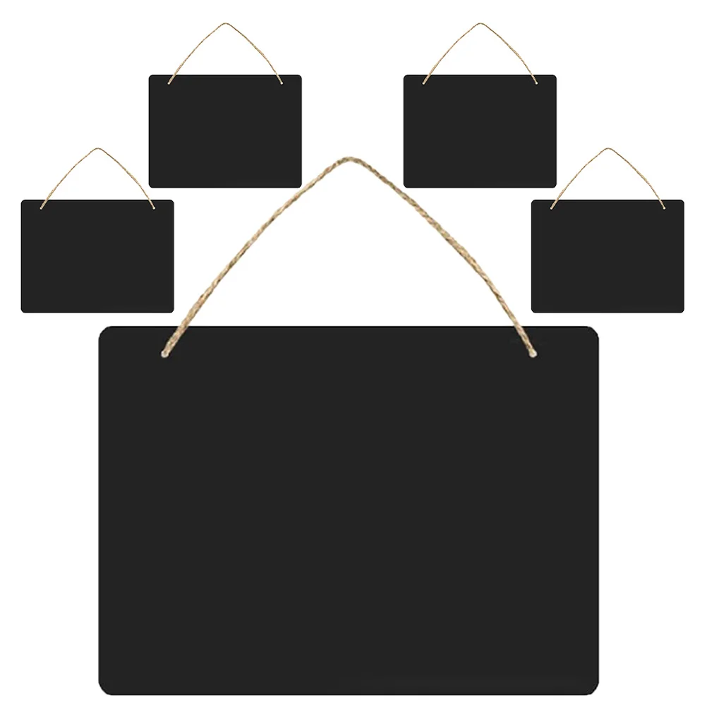 5Pcs Small Wooden Hanging Chalkboard Signs Blank Erasable Message Boards for Wall Door Display Shop Home Office Decoration
5Pcs Small Wooden Hanging Chalkboard Signs Blank Erasable Message Boards for Wall Door Display Shop Home Office Decoration