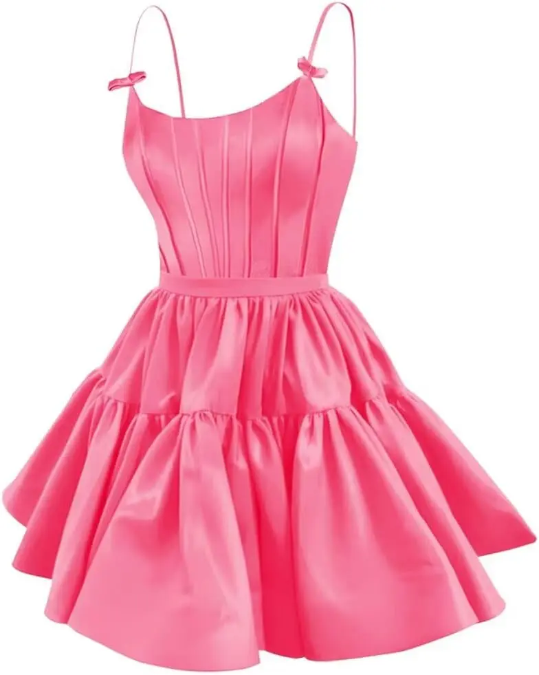 Атласные платья для встречи выпускников на тонких бретельках для подростков, короткое платье трапециевидной формы 2024, плиссированные платья для выпускного вечера с оборками, коктейльные платья
Атласные платья для встречи выпускников на тонких бретельках для подростков, короткое платье трапециевидной формы 2024, плиссированные платья для выпускного вечера с оборками, коктейльные платья