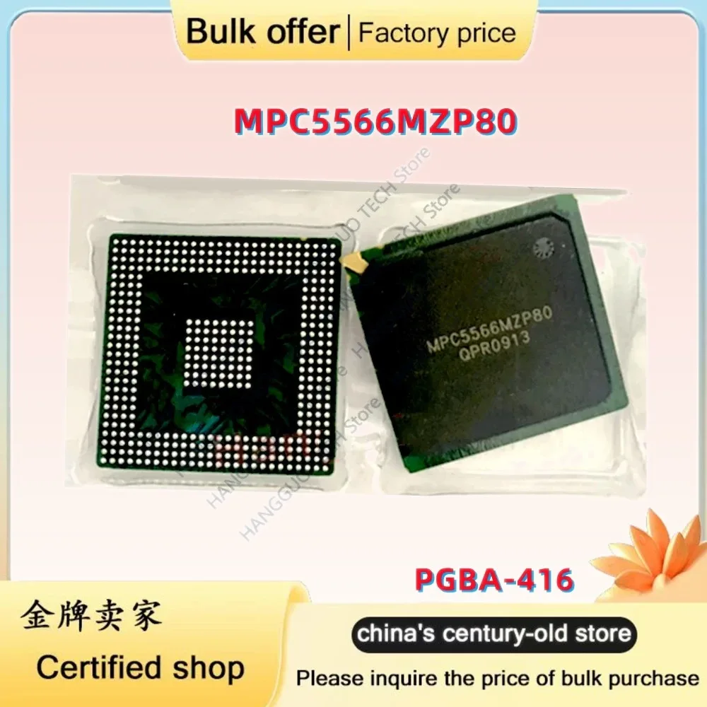 Brand New Original MPC5566MZP80 PBGA-416 Automotive MCU Chip Microprocessor
Brand New Original MPC5566MZP80 PBGA-416 Automotive MCU Chip Microprocessor