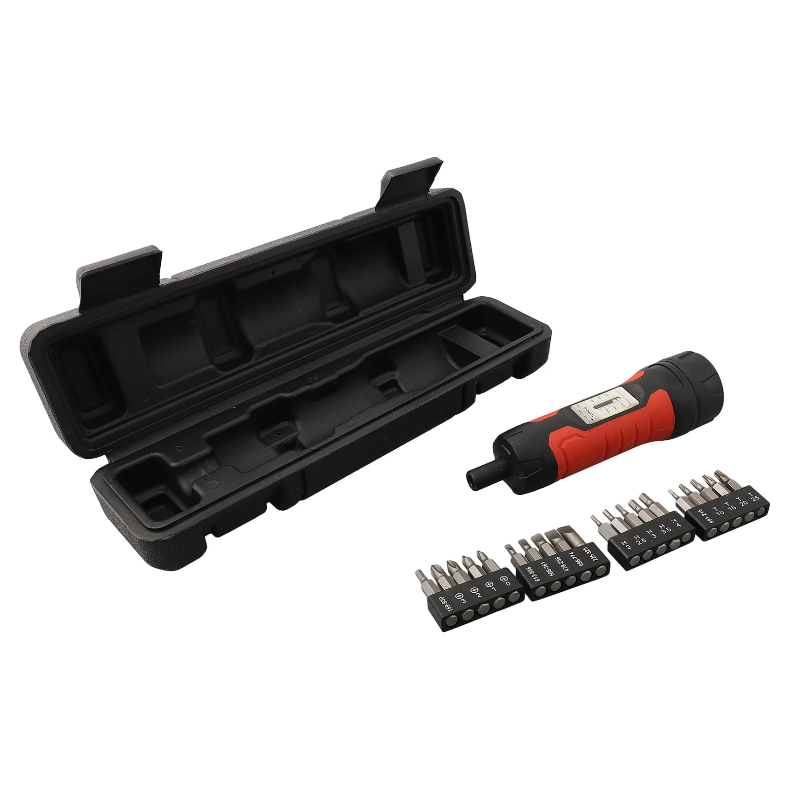 Preset Torque Screwdriver Torque Wrench Hand Tools 10-65In.lb Torque Range 1/4'' Drive Screwdriver Bits Set
Preset Torque Screwdriver Torque Wrench Hand Tools 10-65In.lb Torque Range 1/4'' Drive Screwdriver Bits Set