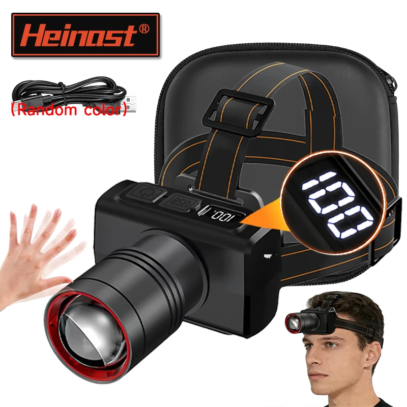 Перезаряжаемый налобный фонарь, супер яркий головной свет, датчик движения, передний светодиодный налобный фонарик, водонепроницаемый уличный мигающий фонарик для кемпинга
Перезаряжаемый налобный фонарь, супер яркий головной свет, датчик движения, передний светодиодный налобный фонарик, водонепроницаемый уличный мигающий фонарик для кемпинга