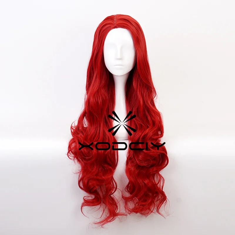 75cm Red Long Wig for Girls Women Cosplay Wig for Aquaman Mera Heat Resistant Synthetic Wig for Halloween Cosplay Party
75cm Red Long Wig for Girls Women Cosplay Wig for Aquaman Mera Heat Resistant Synthetic Wig for Halloween Cosplay Party