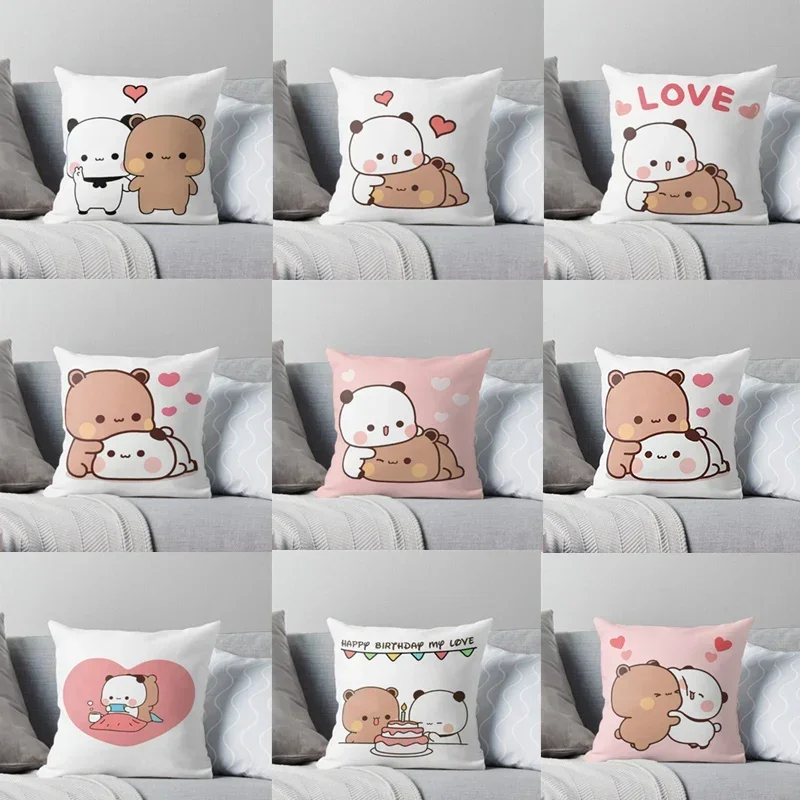 Panda Bear Hug Bubu Duda Mochi Peach Cat Throw Pillow Bedroom Sofa Anime Bed Fashion Pillowcase
Panda Bear Hug Bubu Duda Mochi Peach Cat Throw Pillow Bedroom Sofa Anime Bed Fashion Pillowcase