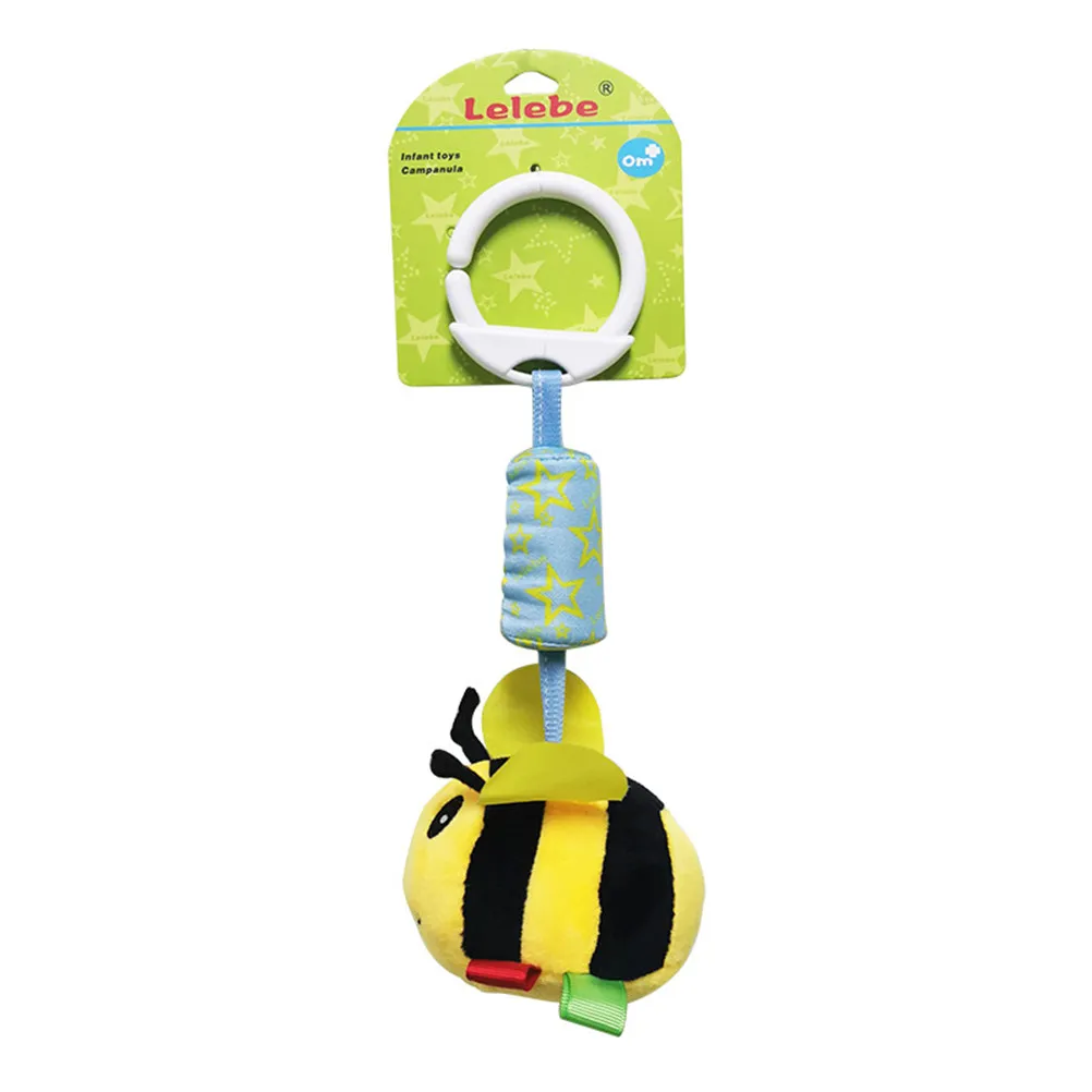 Yellow Cartoon Bee Windmill Rattle Hanging Cradle Pendant for Babies Encourages Sensory Development Stops Crying Cradle Rattles
Yellow Cartoon Bee Windmill Rattle Hanging Cradle Pendant for Babies Encourages Sensory Development Stops Crying Cradle Rattles