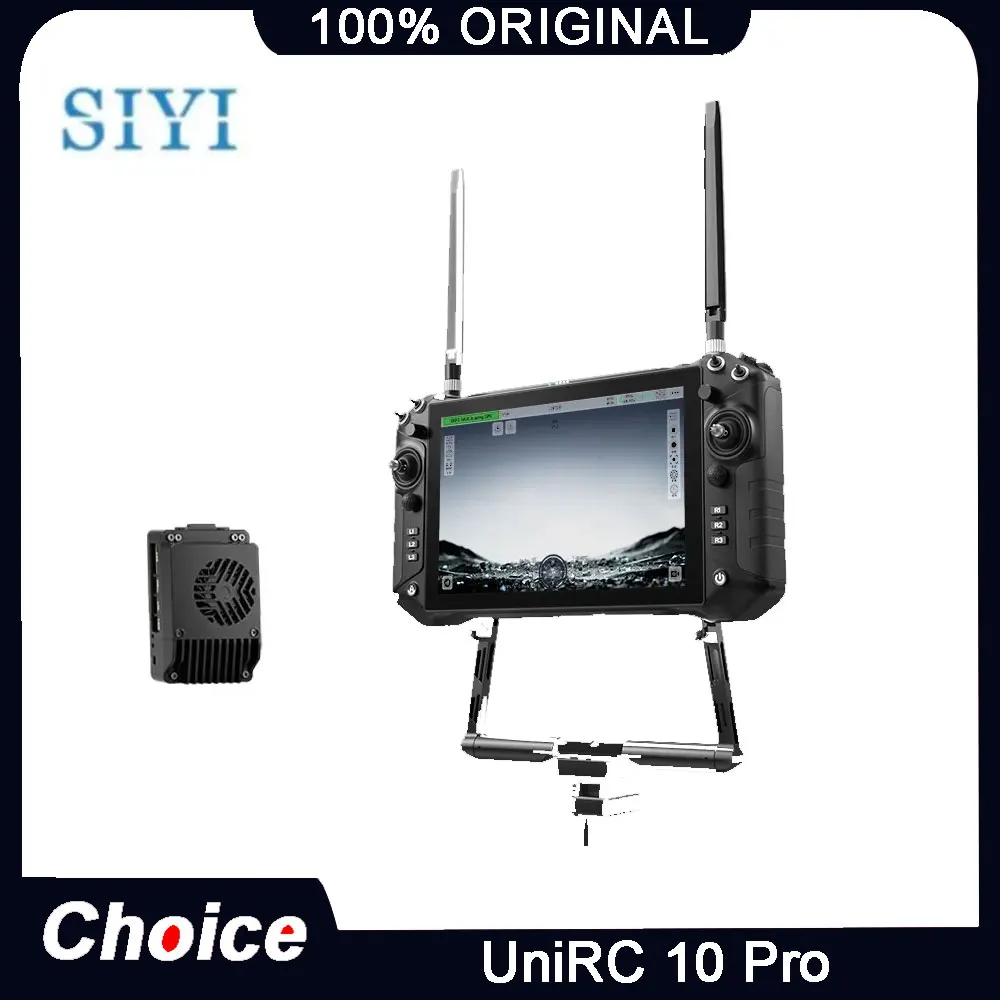 SIYI UniRC 10 Pro 10Inch 4K Handheld Ground Station Triple Band 2.4&5&XGHz 45KM Long Distance FPV UAV Smart Remote Controller
SIYI UniRC 10 Pro 10Inch 4K Handheld Ground Station Triple Band 2.4&5&XGHz 45KM Long Distance FPV UAV Smart Remote Controller