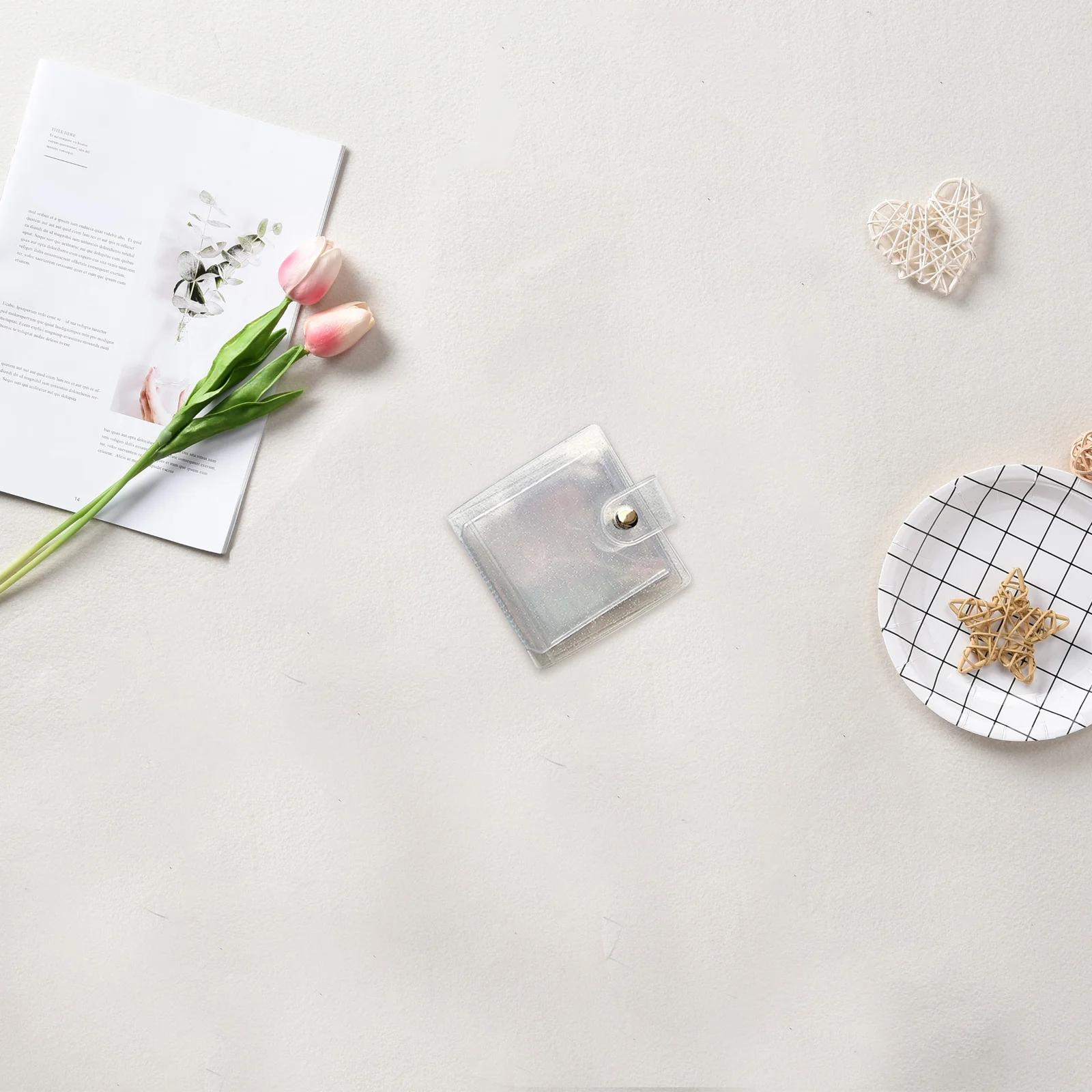 Clear Mini Photo Album Loose Leaf Picture Holder Watercolor Paintings Organizer Transparent Sleeves Refill Pages Binder
Clear Mini Photo Album Loose Leaf Picture Holder Watercolor Paintings Organizer Transparent Sleeves Refill Pages Binder