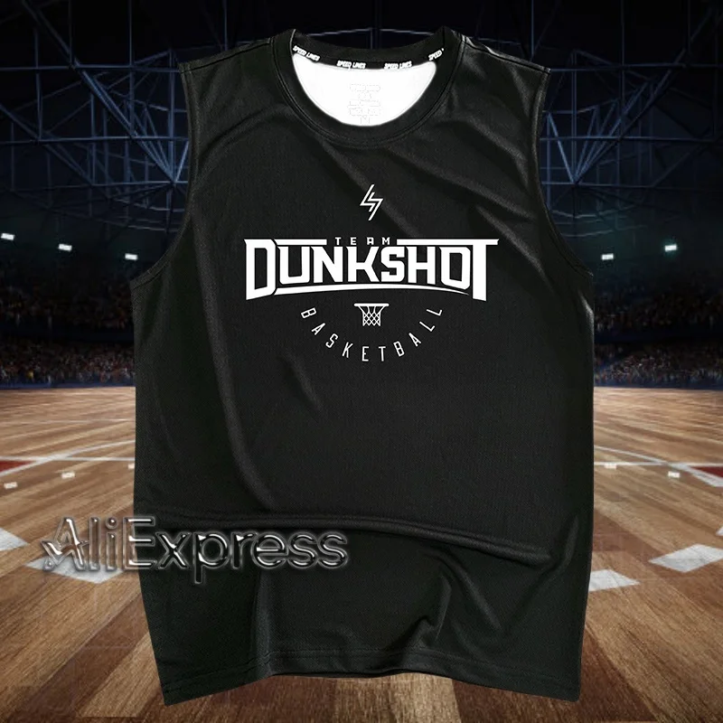 3D Printed DUNKSHOT fashion pattern vest unisex training clothes quick drying breathable loose sleeveless round neck T-shirt
3D Printed DUNKSHOT fashion pattern vest unisex training clothes quick drying breathable loose sleeveless round neck T-shirt