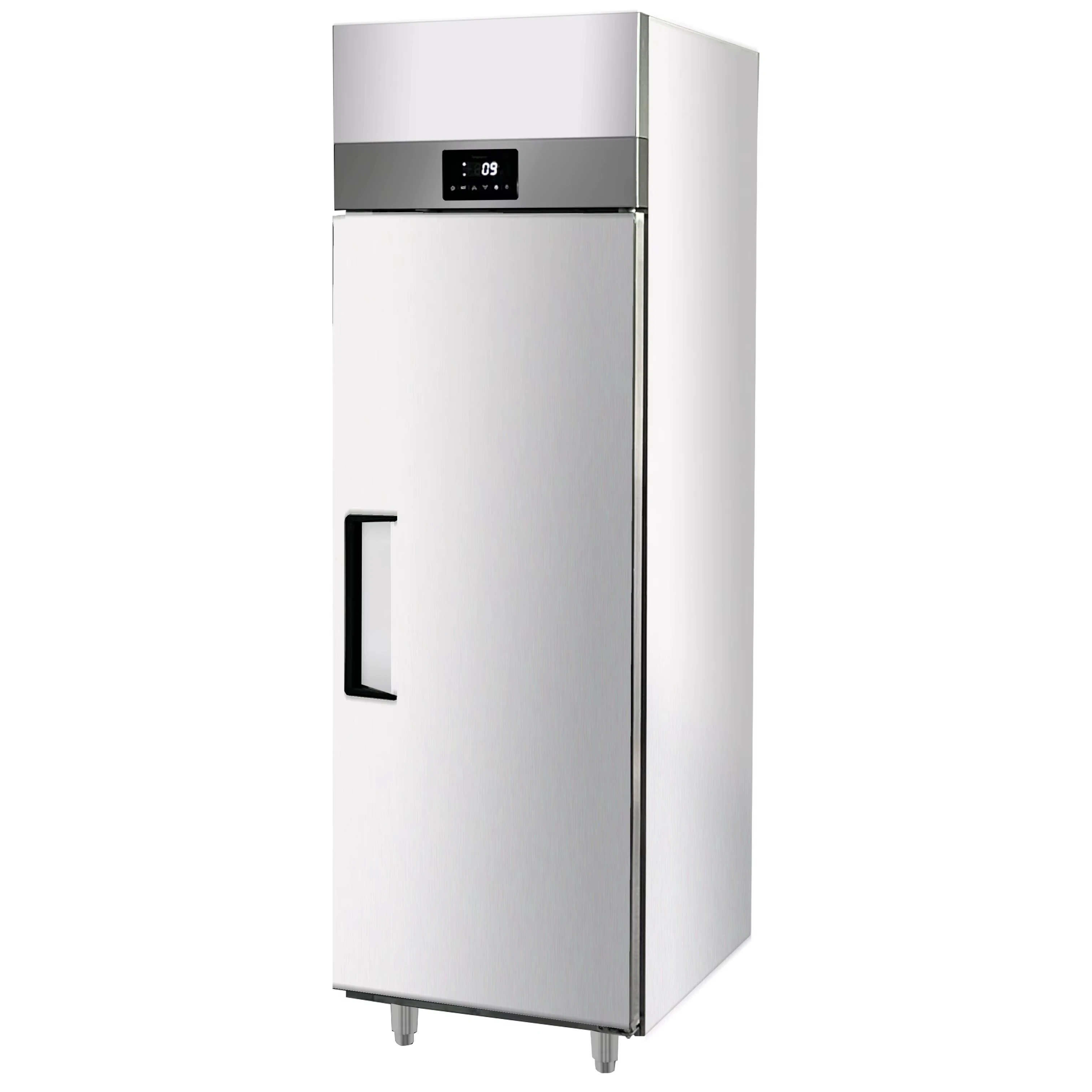 Refrigerated Stainless Steel Kitchen Fridge with Automatic Defrosting Designed for Professional Chefs and Restaurants
Refrigerated Stainless Steel Kitchen Fridge with Automatic Defrosting Designed for Professional Chefs and Restaurants