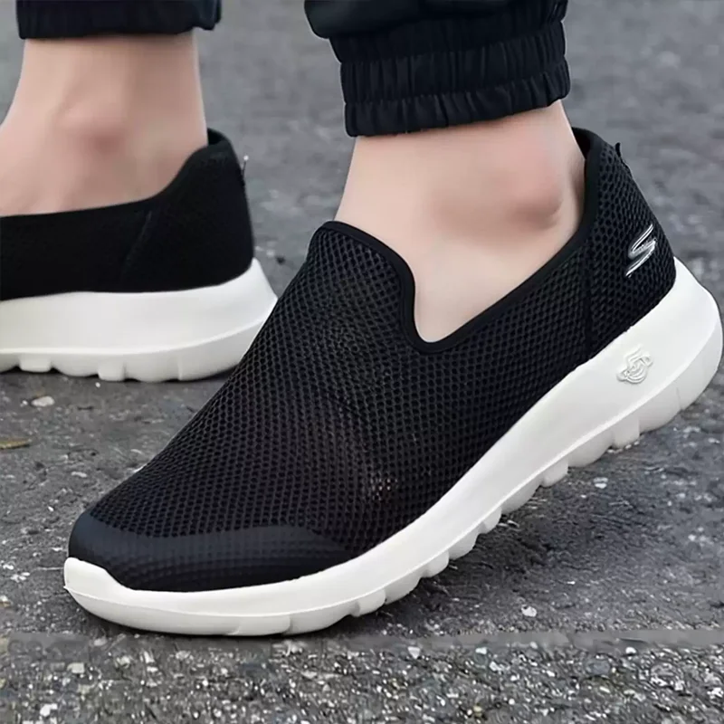 New 2026 Skechers Mens Casual Walking Shoes Slip On Comfortable Breathable Mesh Sneakers Black White 216700-BKW
New 2026 Skechers Mens Casual Walking Shoes Slip On Comfortable Breathable Mesh Sneakers Black White 216700-BKW
