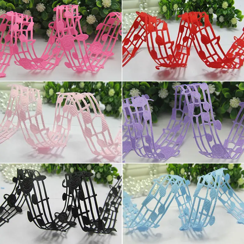 10 Yards Music Note Lace Ribbon Phonogram Ribbon Lace Trim For Diy Sewing Clothes Rimming Edging Gift Wrapping Crafts
10 Yards Music Note Lace Ribbon Phonogram Ribbon Lace Trim For Diy Sewing Clothes Rimming Edging Gift Wrapping Crafts