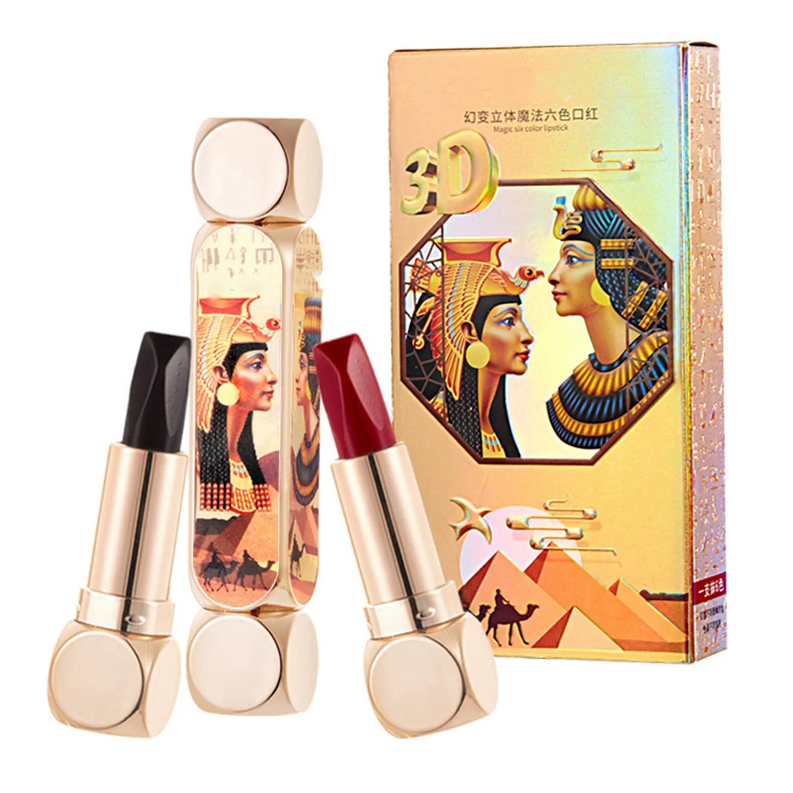 6 Color Lipsticks Long Lasting Makeup Lipsticks Double Head Lipsticks Colorful Matte Lipstick
6 Color Lipsticks Long Lasting Makeup Lipsticks Double Head Lipsticks Colorful Matte Lipstick