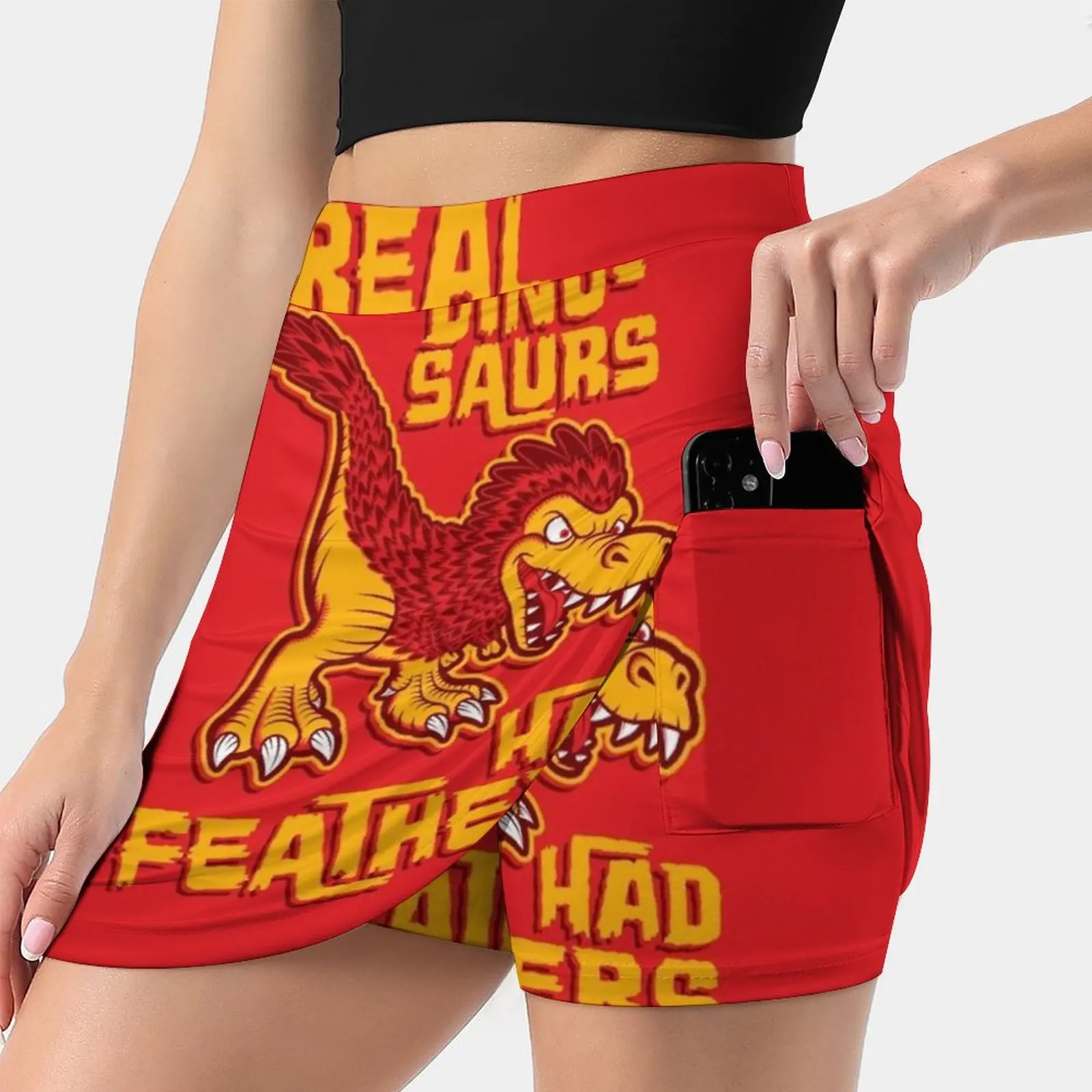 Real Dinosaurs Had Feathers Women's skirt Sport Skort Skirt With Pocket Fashion Korean Style Skirt 4Xl Skirts Dinosaur
Real Dinosaurs Had Feathers Women's skirt Sport Skort Skirt With Pocket Fashion Korean Style Skirt 4Xl Skirts Dinosaur