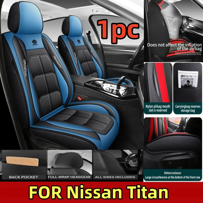 FOR Nissan Titan Car seat covers waterproof artificial leather front row single seat full-wrapped muscle seat cover four seasons
FOR Nissan Titan Car seat covers waterproof artificial leather front row single seat full-wrapped muscle seat cover four seasons