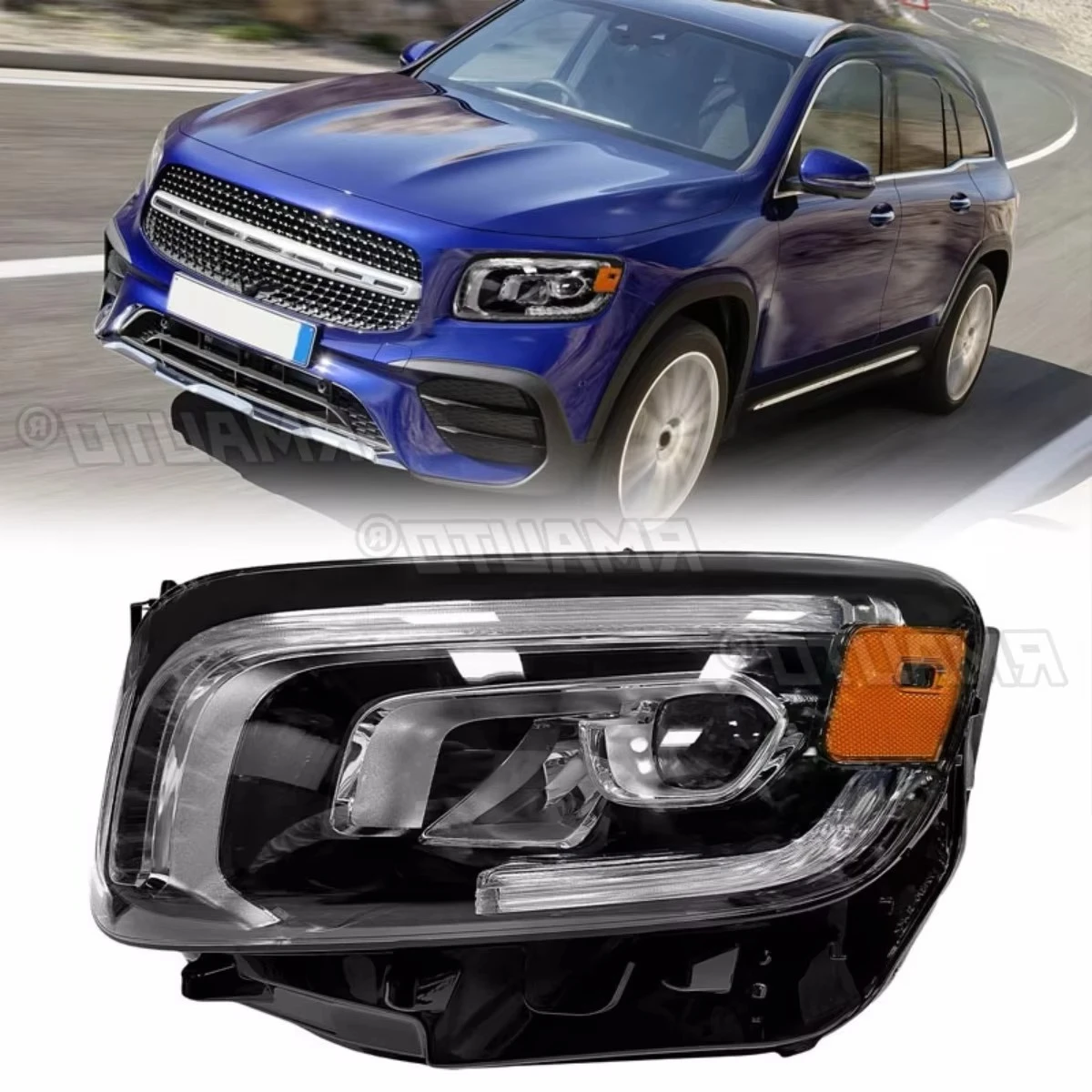 Для Mercedes Benz GLA 2020-2023 левая и правая лампа светодиодный дневный свет передняя светодиодная фара в сборе широкий угловой светильник 2479064100
Для Mercedes Benz GLA 2020-2023 левая и правая лампа светодиодный дневный свет передняя светодиодная фара в сборе широкий угловой светильник 2479064100