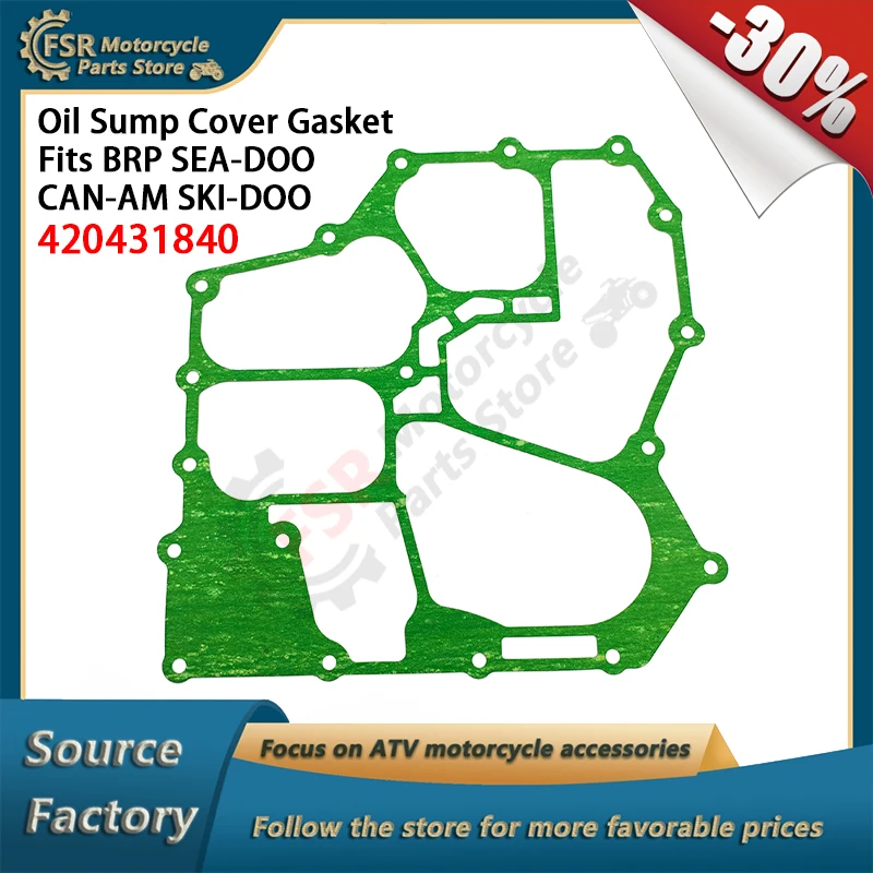 Oil Sump Cover Gasket Fits BRP SEA-DOO SPARK GTI GTS & CAN-AM Maverick X3 & SKI-DOO Expedition Skandic Lynx 420431840 420431845
Oil Sump Cover Gasket Fits BRP SEA-DOO SPARK GTI GTS & CAN-AM Maverick X3 & SKI-DOO Expedition Skandic Lynx 420431840 420431845