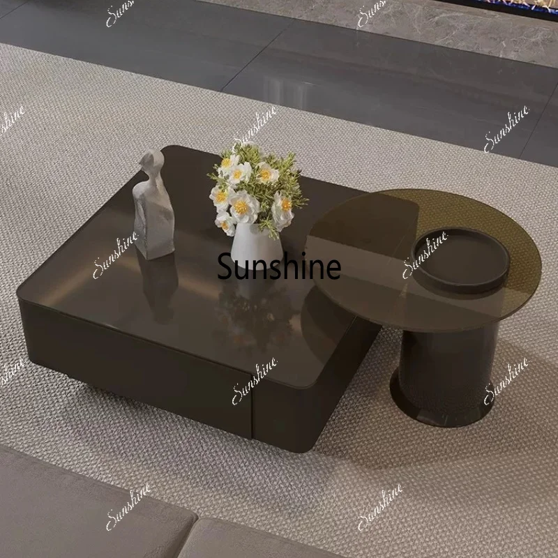 Light luxury high-end rock slab coffee table living room household small apartment meeting tea table
Light luxury high-end rock slab coffee table living room household small apartment meeting tea table