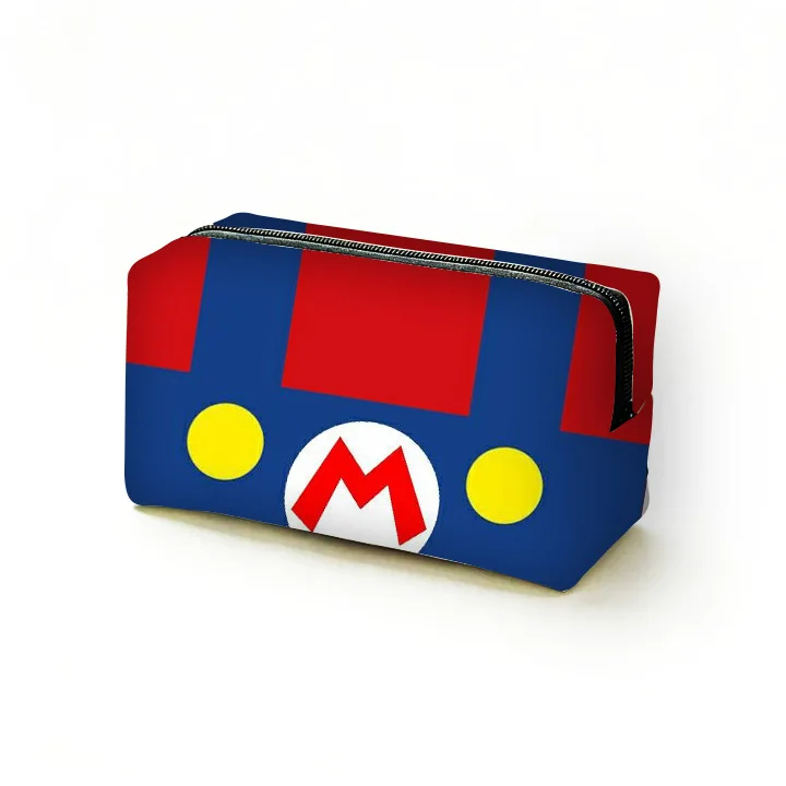 Cartoon storage bag, portable square makeup bag, canvas double-sided printing, large capacity, hand in hand to hold bag gift
Cartoon storage bag, portable square makeup bag, canvas double-sided printing, large capacity, hand in hand to hold bag gift 