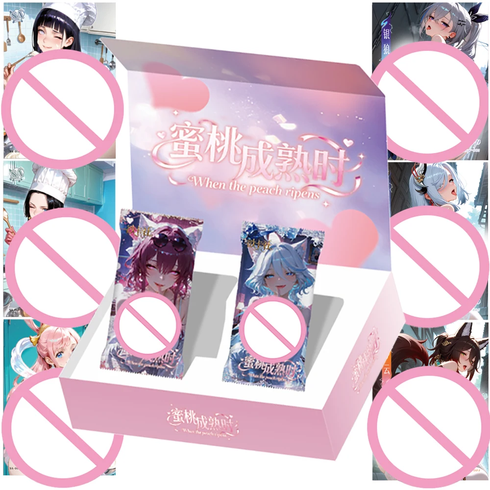 When The Peach Ripens Collection Cards Popular Anime Games Charm Girls Creative Rare Characters Cards Boys Cherish Gifts Toys
When The Peach Ripens Collection Cards Popular Anime Games Charm Girls Creative Rare Characters Cards Boys Cherish Gifts Toys