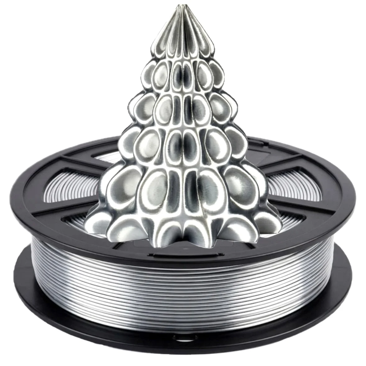 Silk PLA Filament 1.75mm, Chrome-Like Gloss Finish, Smooth Silk Texture, Upgraded Formula for Stable Printing, 250g PLA Plus 3D
Silk PLA Filament 1.75mm, Chrome-Like Gloss Finish, Smooth Silk Texture, Upgraded Formula for Stable Printing, 250g PLA Plus 3D