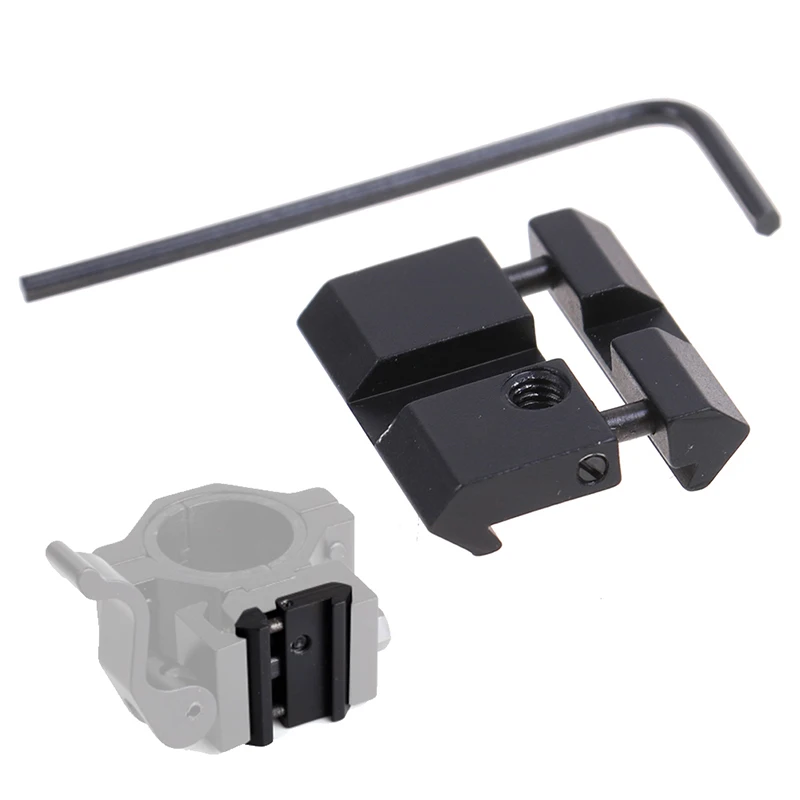 Tactical Scope Adapter Mount Base 11mm Dovetail to 20mm Weaver Picatinny Rail Mount Hunting Rifle Ring Converter Accessory
Tactical Scope Adapter Mount Base 11mm Dovetail to 20mm Weaver Picatinny Rail Mount Hunting Rifle Ring Converter Accessory