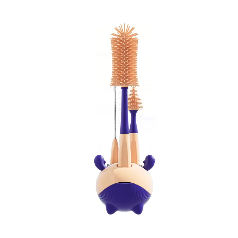 Silicone bottle cleaning brush set Baby pacifier straw scrubber small brush 360-degree glass cup cleaning kitchen cleaning tools
Silicone bottle cleaning brush set Baby pacifier straw scrubber small brush 360-degree glass cup cleaning kitchen cleaning tools