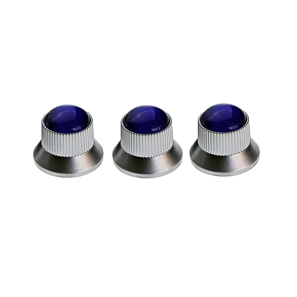 3PCS Metal Volume Tone Control Buttons for Electric Guitar Bass Durable Knobs Blue Accessories Musical Instruments Parts Guitar
3PCS Metal Volume Tone Control Buttons for Electric Guitar Bass Durable Knobs Blue Accessories Musical Instruments Parts Guitar