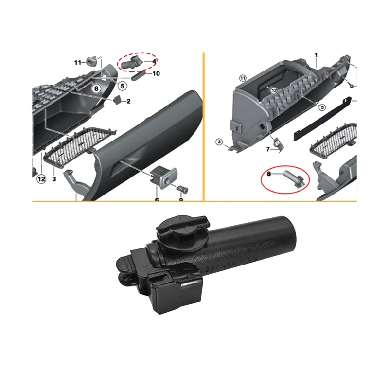 AM-Car Glove Box Shock Absorber 51169227250 For BMW 1 2 3 4 Series F20 F21 F22 F30 F31 X5 F15 X6 F16 Tool Box Damper LHD
AM-Car Glove Box Shock Absorber 51169227250 For BMW 1 2 3 4 Series F20 F21 F22 F30 F31 X5 F15 X6 F16 Tool Box Damper LHD