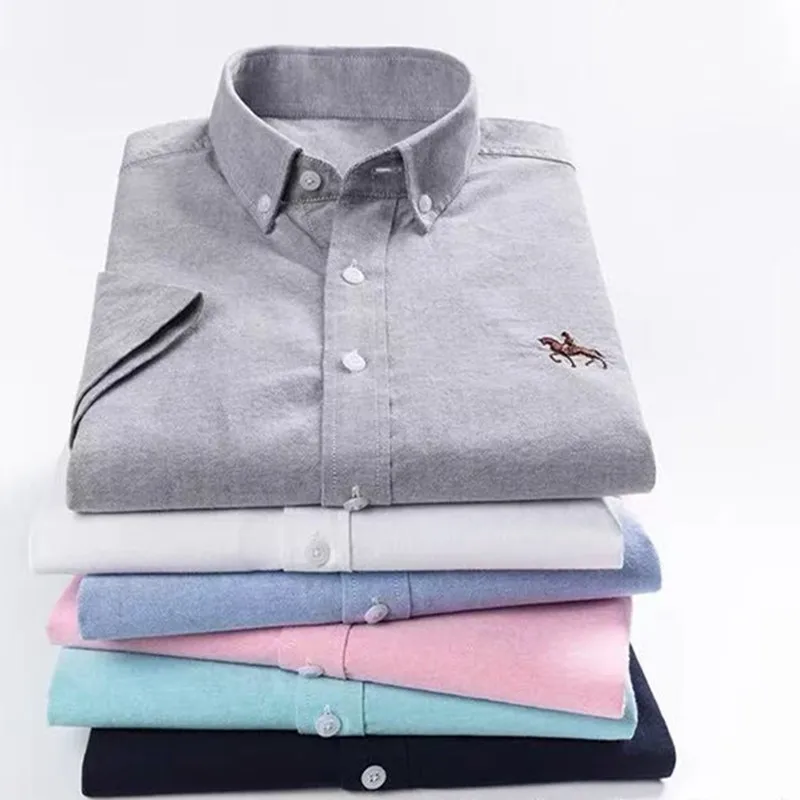 Large Size 6XL Men's Shirts 100% Pure Cotton Short Sleeve Oxford Business Casual Shirt Soft Slim Fit Formal Plain White Clothes
Large Size 6XL Men's Shirts 100% Pure Cotton Short Sleeve Oxford Business Casual Shirt Soft Slim Fit Formal Plain White Clothes