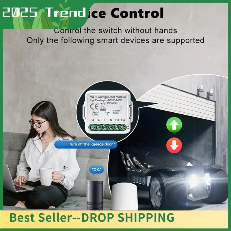 AD33 HOT 1 шт. Tuya Zigbee умный контроллер гаражных ворот белый ABS приложение голосовое управление временем для Alexa Home
AD33 HOT 1 шт. Tuya Zigbee умный контроллер гаражных ворот белый ABS приложение голосовое управление временем для Alexa Home