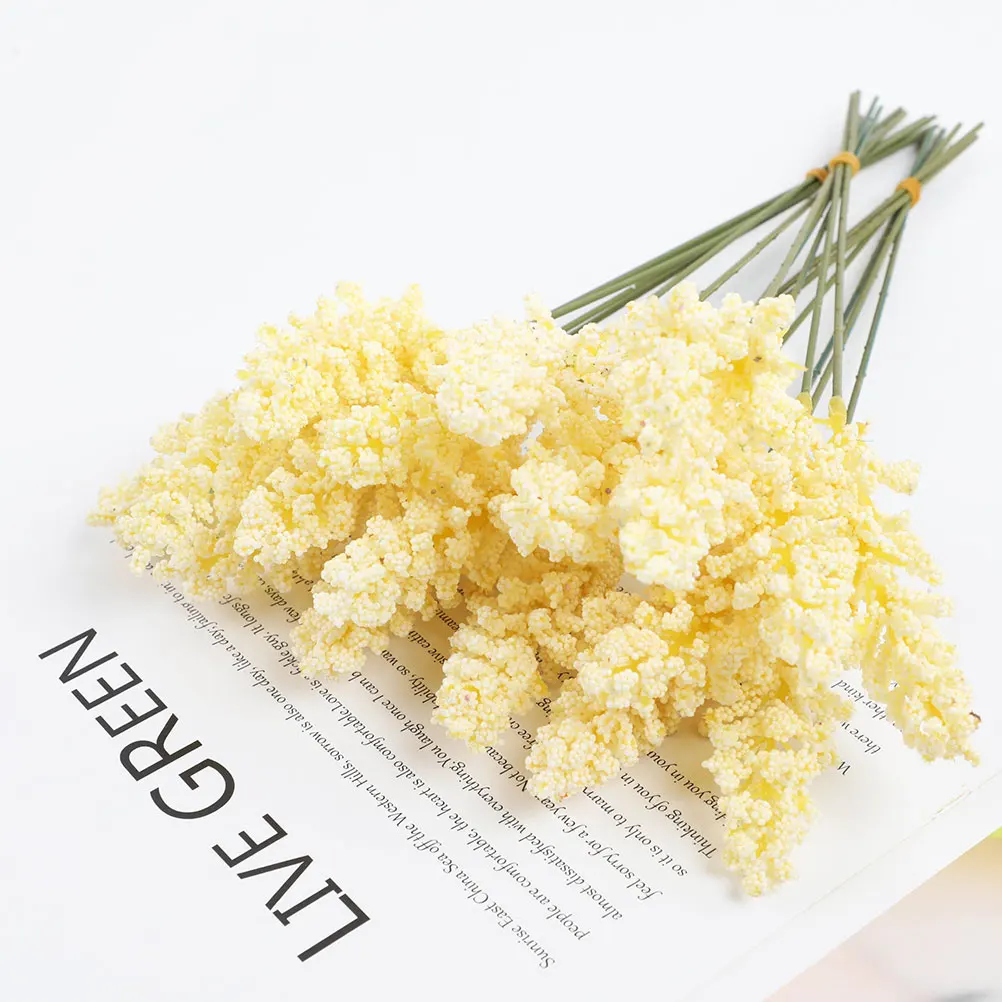 12Pcs Artificial Corn Ears Flower Realistic Fake Plant Home Decor Wedding Centerpieces No Pruning Needed Fake Plant
12Pcs Artificial Corn Ears Flower Realistic Fake Plant Home Decor Wedding Centerpieces No Pruning Needed Fake Plant