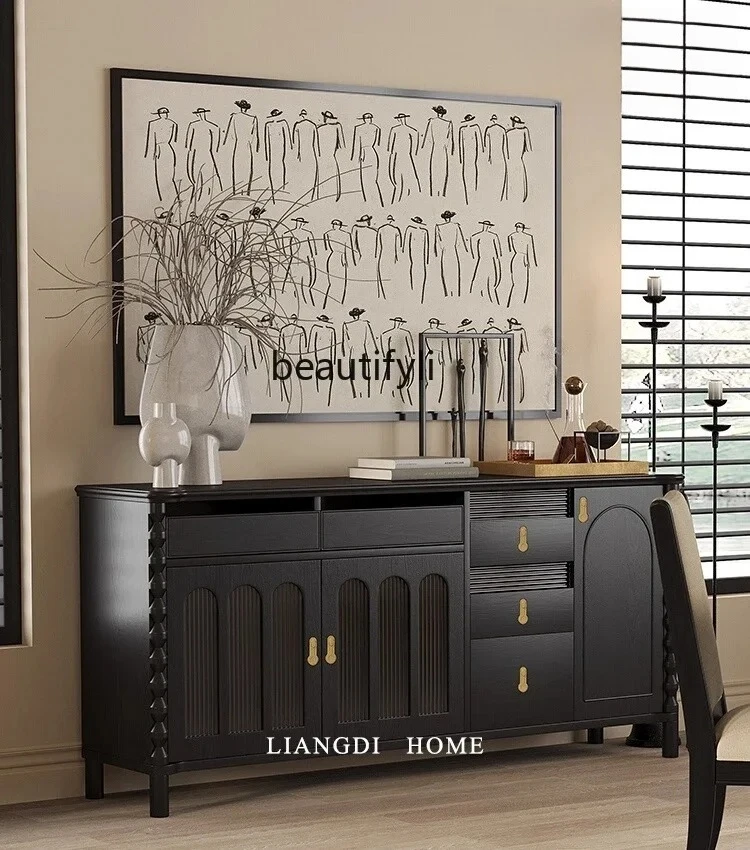 French retro solid wood dining side cabinet decoration living room storage entrance cabinet coffee cabinet
French retro solid wood dining side cabinet decoration living room storage entrance cabinet coffee cabinet