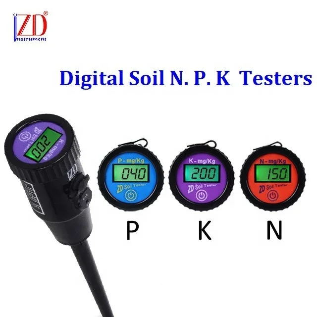 Speedy portable soil NPK tester Fertility sensor 3 in 1 soil tester
Speedy portable soil NPK tester Fertility sensor 3 in 1 soil tester