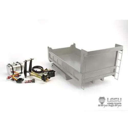 Lesu Hydraulic Bucket Cargo Box 6*6 Dumper Truck For Diy Model 1/14 Tamiyaya Rc Car Th02004-Smt8
Lesu Hydraulic Bucket Cargo Box 6*6 Dumper Truck For Diy Model 1/14 Tamiyaya Rc Car Th02004-Smt8