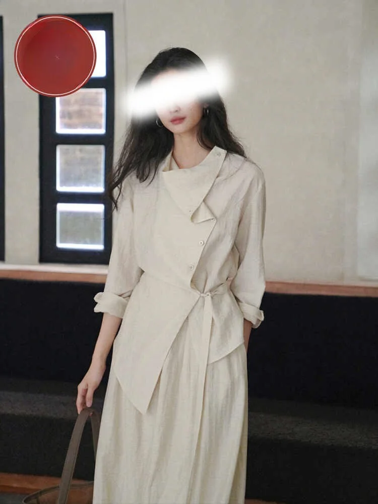 New Chic Spring Street Casual Outfit Women Irregular Long Sleeves Shirt+Loose High Waist Half Skirt Autumn Female Two Piece Set
New Chic Spring Street Casual Outfit Women Irregular Long Sleeves Shirt+Loose High Waist Half Skirt Autumn Female Two Piece Set