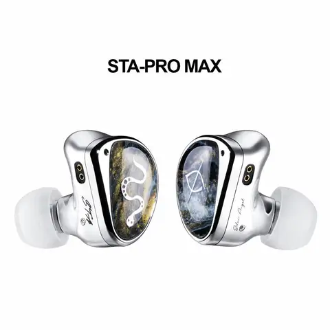 TFZ EarAcoustic Audio STA-Pro MAX In-Ear Earphones HiFi Music Monitor Bass 10MM Ultra Beryllium Diaphragm 6MM Polymer Diaphragm
