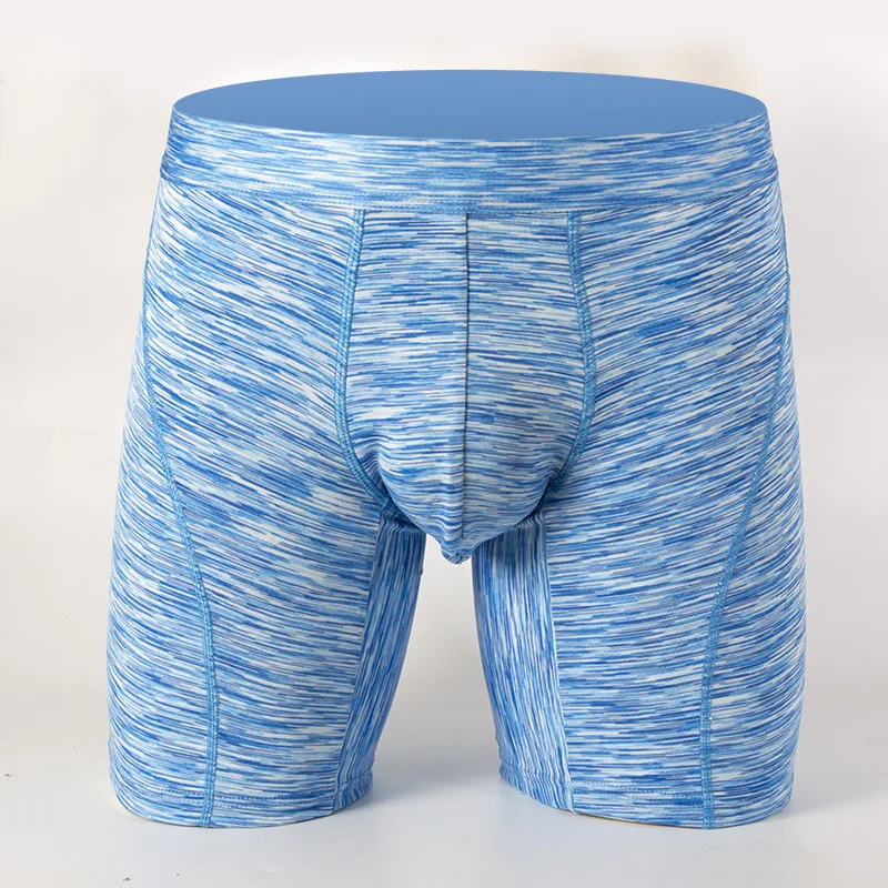 Men's Bulge Boxy Underwear Mid-Rise Long-Length Heathered Boxer Brief Relaxed Fit Anti-Chafing Casual Athletic Sports Underpants
Men's Bulge Boxy Underwear Mid-Rise Long-Length Heathered Boxer Brief Relaxed Fit Anti-Chafing Casual Athletic Sports Underpants