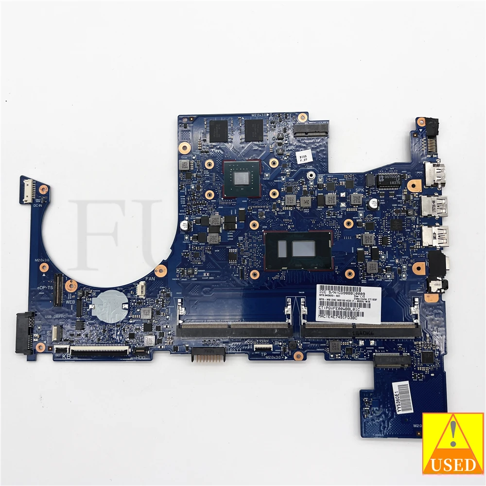Б/у материнская плата ноутбука 940820 -601 6050А 2927601 Для HP 17T-AE100 с SR3LC i7-8550U MX150 4 ГБ протестировано, 100% работа
Б/у материнская плата ноутбука 940820 -601 6050А 2927601 Для HP 17T-AE100 с SR3LC i7-8550U MX150 4 ГБ протестировано, 100% работа