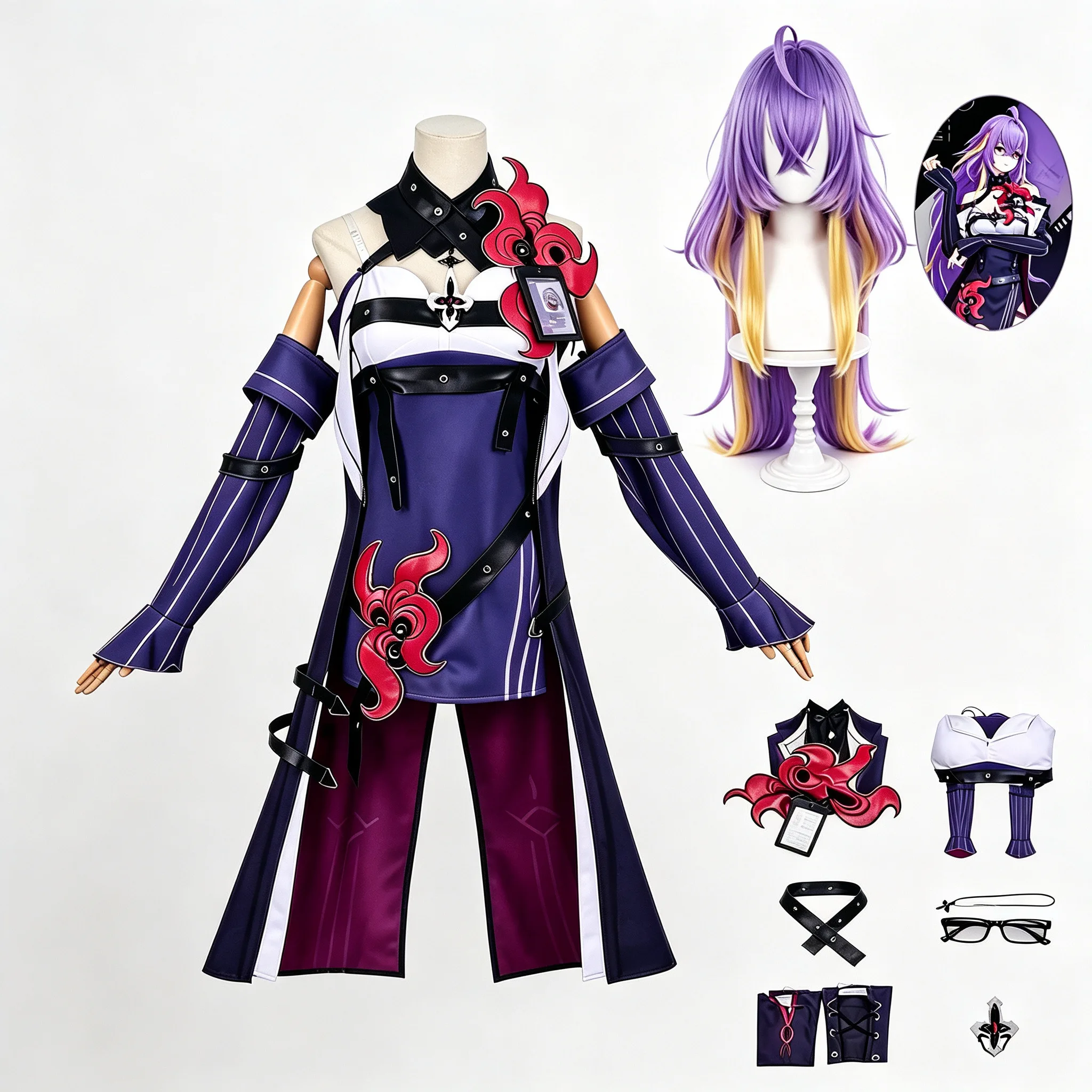 Neverness to Everness Fadia Cosplay Costume Wig Anime Game NTE Fadia Comic Convention Christmas Halloween Party Clothing
Neverness to Everness Fadia Cosplay Costume Wig Anime Game NTE Fadia Comic Convention Christmas Halloween Party Clothing