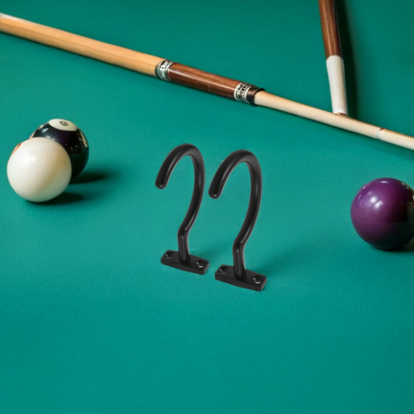 4Pcs Metal Pool Table Side Cue Hooks Holder Rack Space Saving Billiard Triangle Hook Snooker Cue Hanger for Game Room
4Pcs Metal Pool Table Side Cue Hooks Holder Rack Space Saving Billiard Triangle Hook Snooker Cue Hanger for Game Room