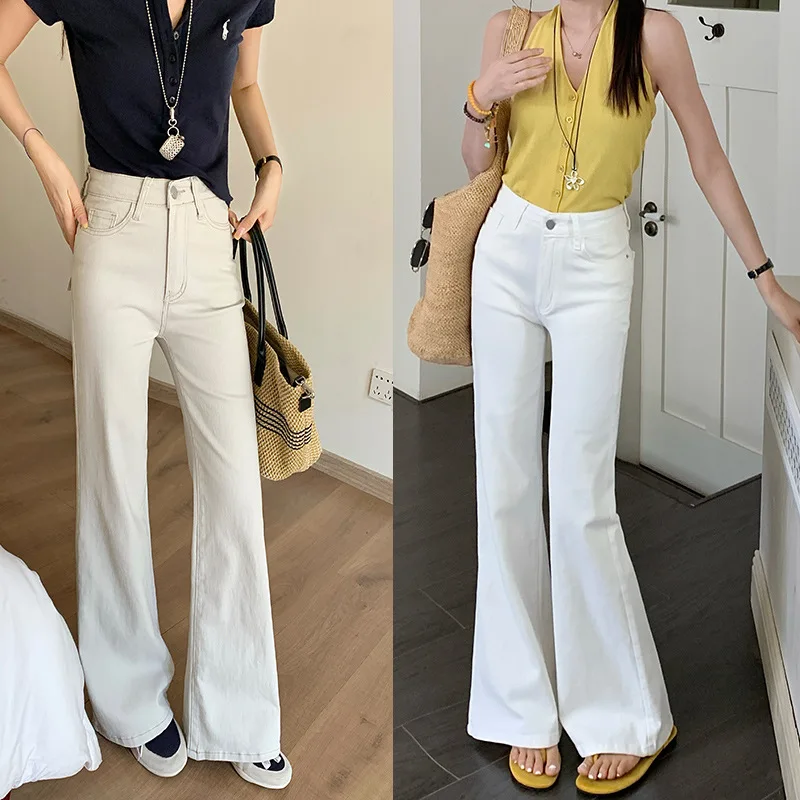 Beige Loose Thin Horseshoe Pants New High-Waisted Micro-Large Jeans Women Micro-Large Pants Trailing New Jeans Casual Pants
Beige Loose Thin Horseshoe Pants New High-Waisted Micro-Large Jeans Women Micro-Large Pants Trailing New Jeans Casual Pants