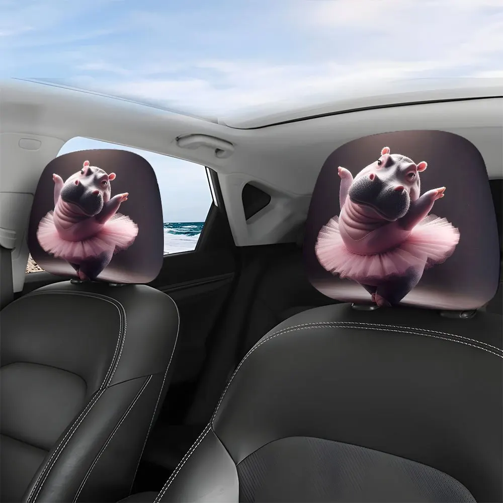 2pcs Ballet Skirt Hippo Print Headrest Covers, Washable and Easy toProtectors with Elastic Design for Simple Installation
2pcs Ballet Skirt Hippo Print Headrest Covers, Washable and Easy toProtectors with Elastic Design for Simple Installation