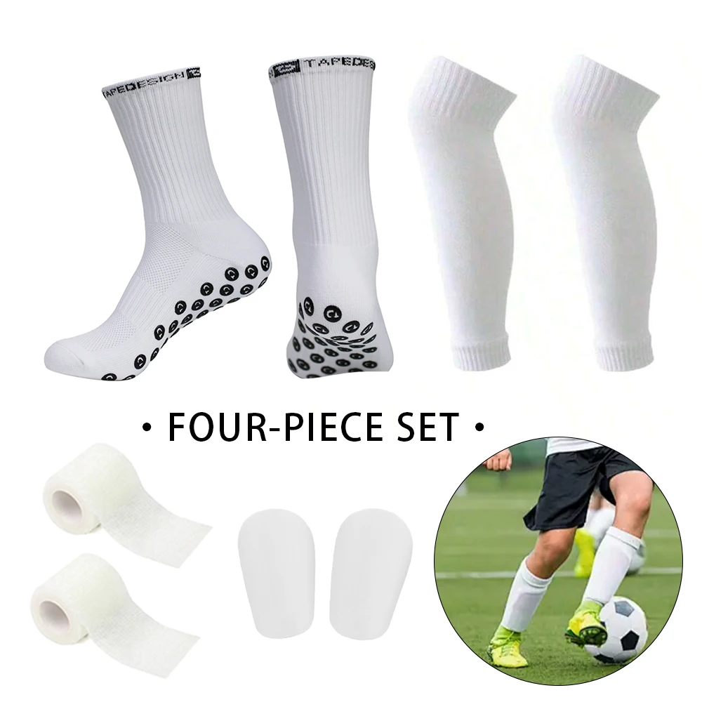 4 pairs of anti-slip silicone sports socks with leg guards, suitable for both men and women, and suitable for basketball and cyc
4 pairs of anti-slip silicone sports socks with leg guards, suitable for both men and women, and suitable for basketball and cyc